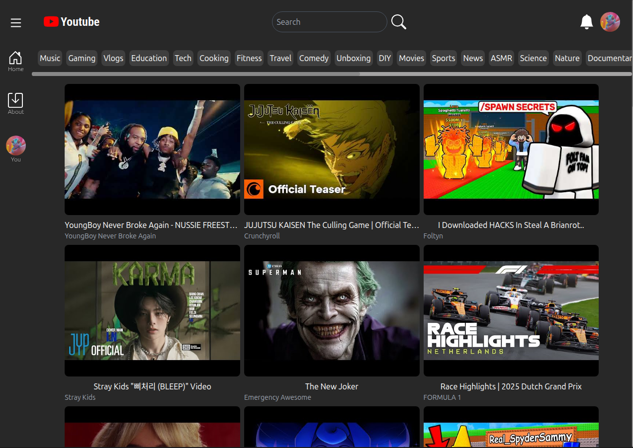 Youtube Clone